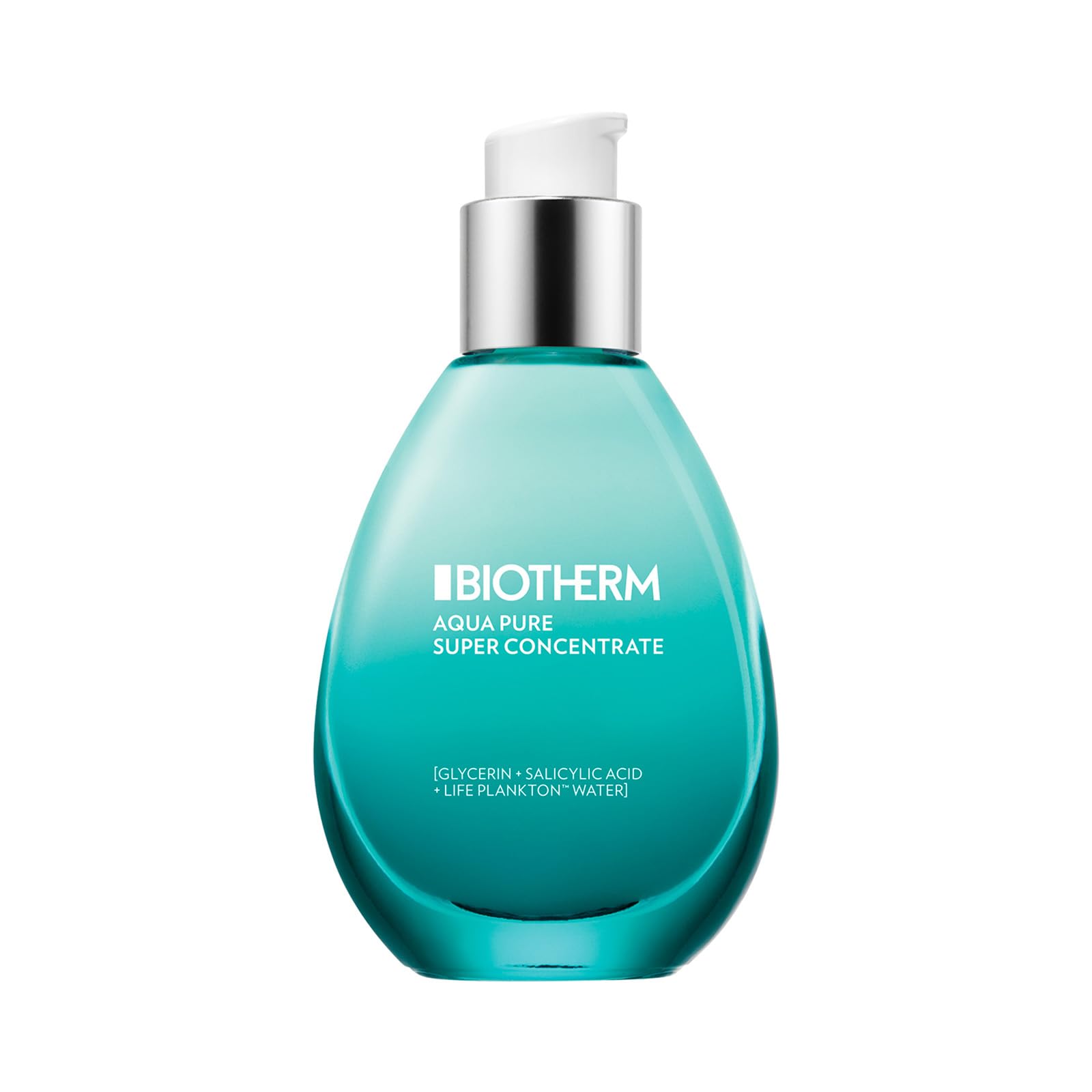 BIOTHERM Aquasource Aqua Pure Concentrate, Crema Viso Idratante, Per Pelli Grasse e Impure, Azione Idratante e Purificante, Arricchita con Life Plankton e Acido Salicilico, 50 ml