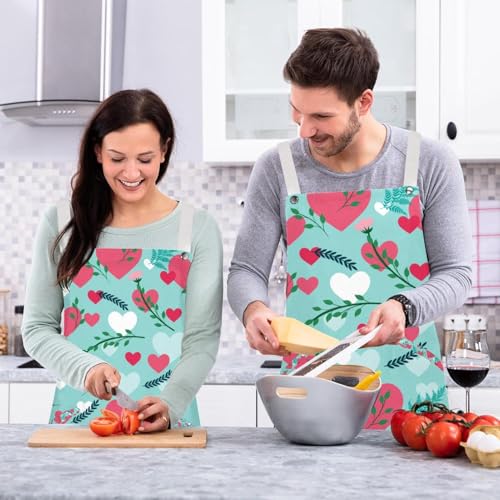 Tablier de cuisine pour restaurant lot de 2 One Large multicolore - 6