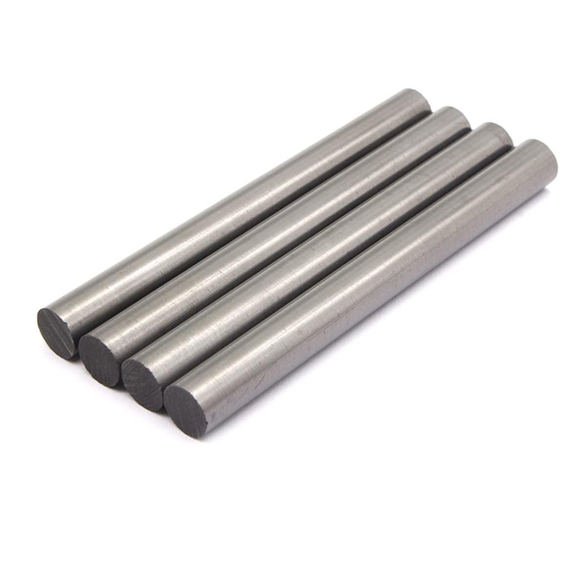 Graphitstäbe 99,9% – 14 mm Durchmesser, 50 mm bis 350 mm Länge, 10 Stück for Metallurgie, Elektronik und mehr(Length 350mm)