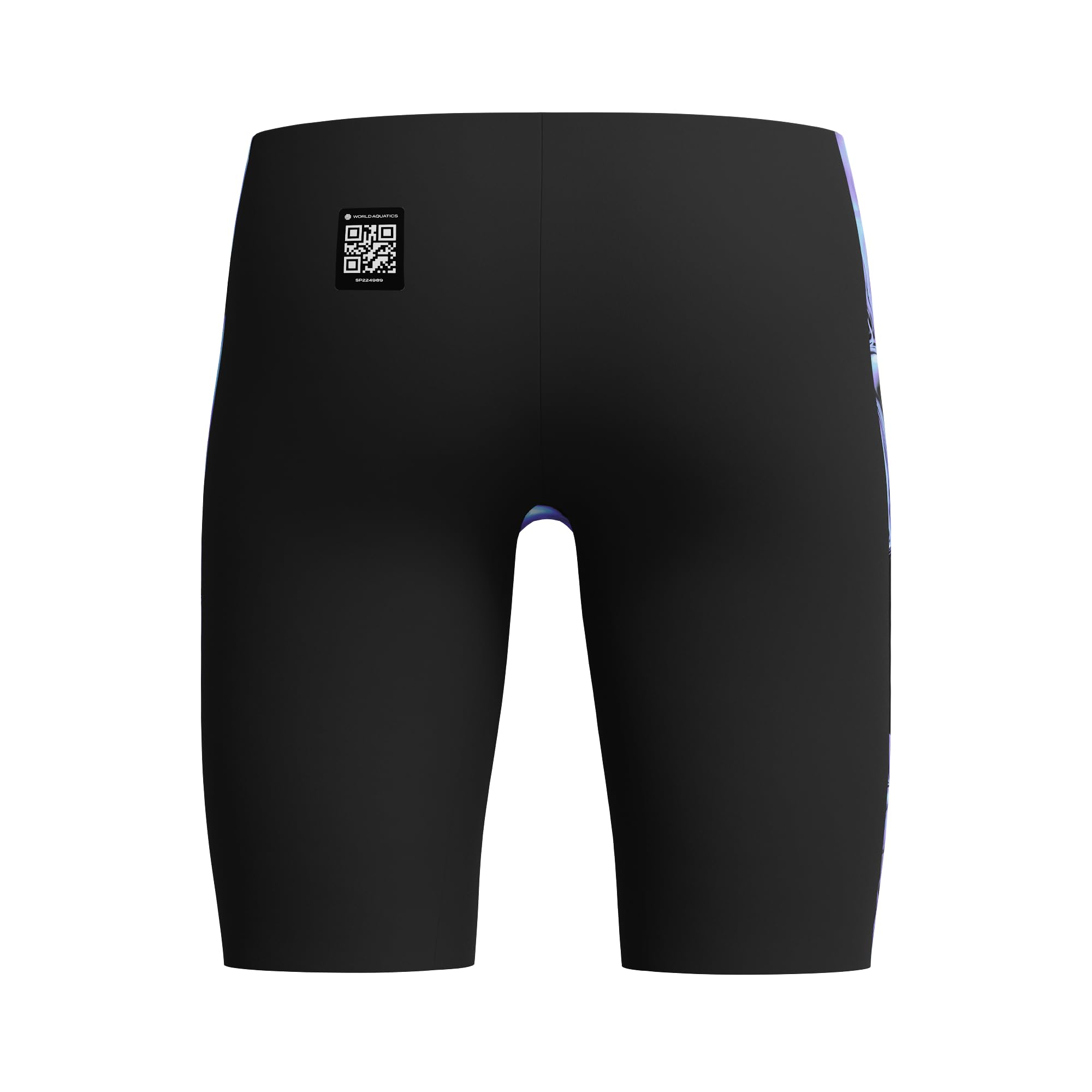 Speedo Fastskin Junior Endurance+ Max - Bañador de cintura alta para niños, color azul y morado
