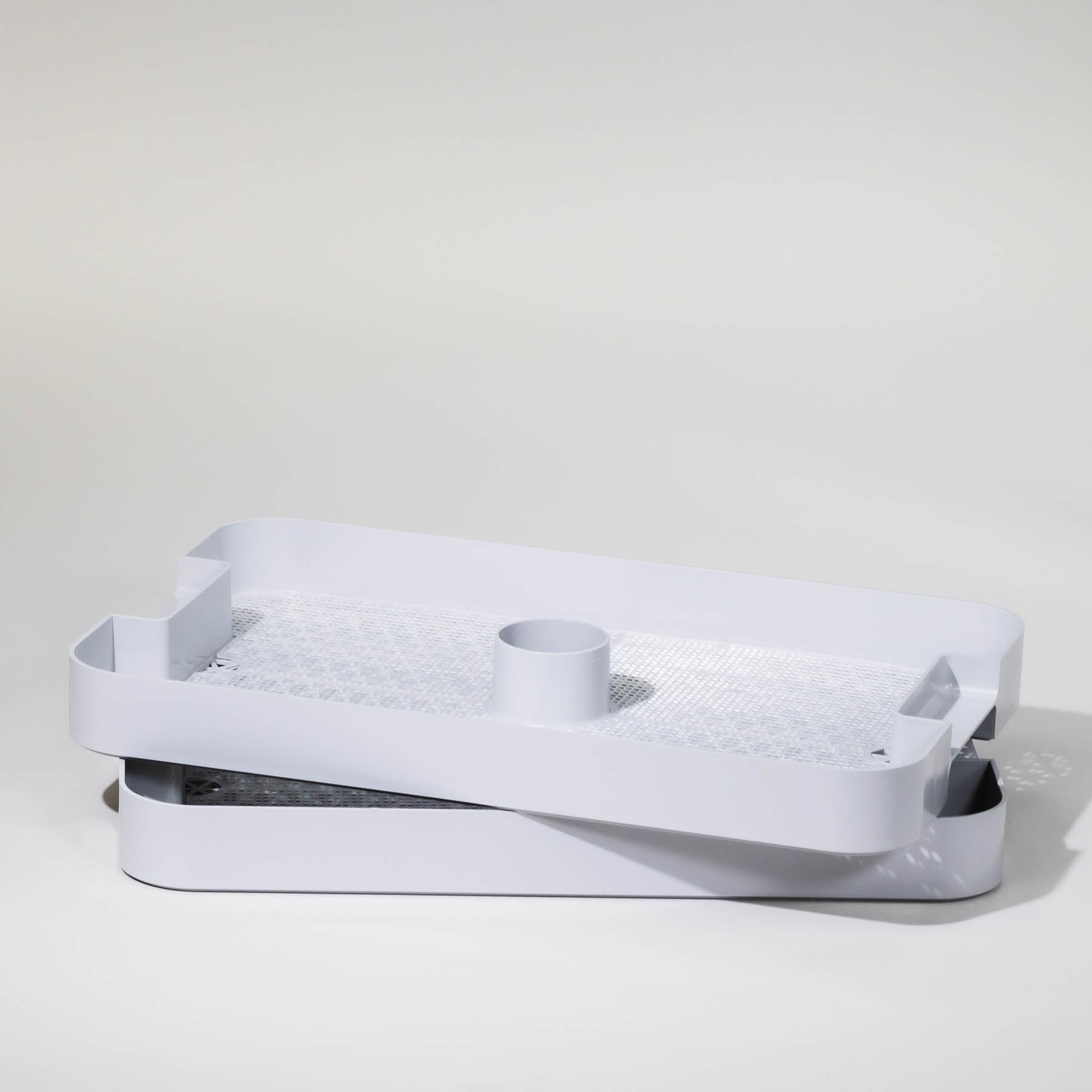 ATUIO Food Dehydrator - 6 Tray, Stainless Steel, Rectangular, 530W, 95-158°F, 10 Year Warranty