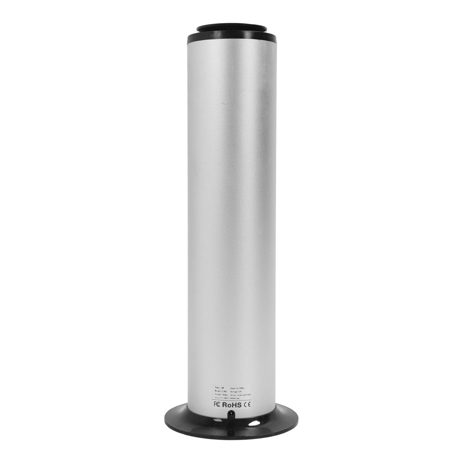 Fdit Difusor de Aceites Esenciales Bluetooth, de Difusión por Nebulización de Aire Frío para Hogar Oficina SPA, Difusor de Aromaterapia con Construcción de ABS 500ml (Enchufe de la UE)
