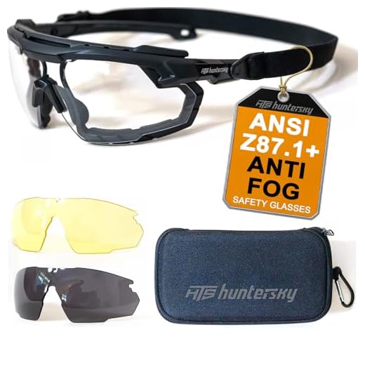 HTS HUNTERSKY Protective Gear Motorcycle anti fog riding Goggles eyewear for men S57, Military eye pro Tactical Shooting padded Glasses airsoft Dustproof Windproof