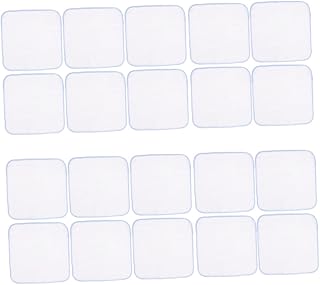 TOYANDONA 20 Peças Toalhas De Bebê Panos De Musselina Toalhas De Bebê Toalhas Quadradas Toalha De Amamentação Toalha De Alimentação De Bebê Toalhas De Gaze Produtos Para Bebê Lenço Lenço
