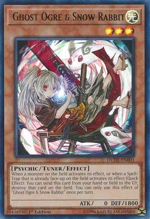 Yu-Gi-Oh! - Ghost Ogre & Snow Rabbit (Alternate Art) - DUDE-EN001
