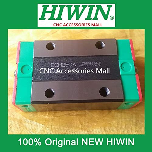 Ochoos 6PCS Original Ochoos EGH25CA Slider Block EGH25CA for Linear Rails HGR25