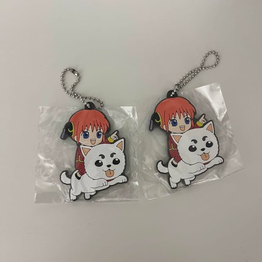 銀魂 神楽 キーホルダー ストラップ 9点セット Amazon.co.jp: 銀魂 神楽 定春 ガチャガチャ ラバーキーホルダー