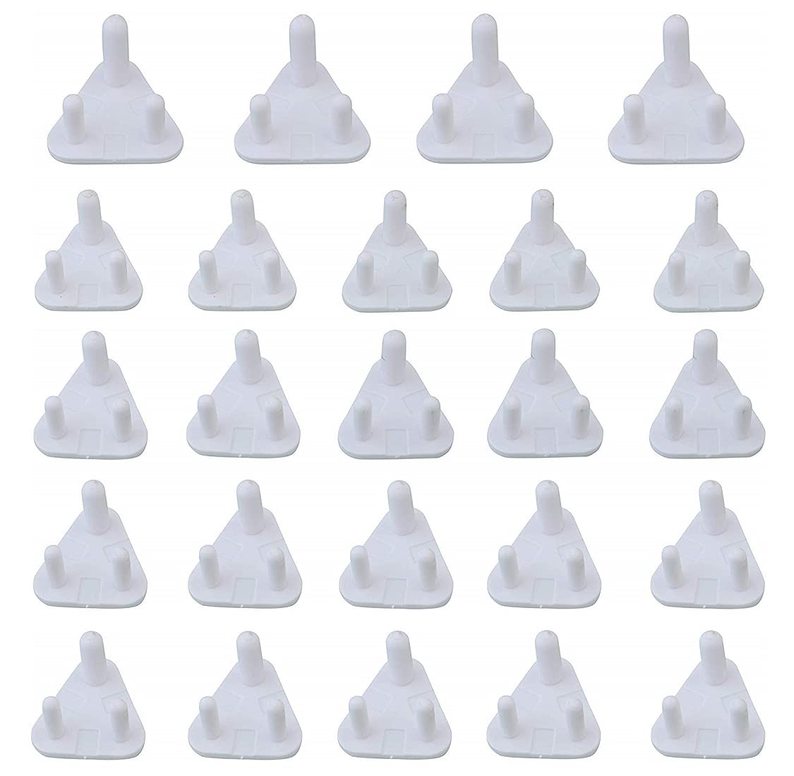 Sky Vogue Baby Safety Electric Socket Plug Cover, Electrical Socket Cover Guards for Child, Proofing Outlet Plug Protector for Baby Safety. 20 pcs 5 Amperes Socket Cover & 4 pcs 15 Amperes Socket Cover.