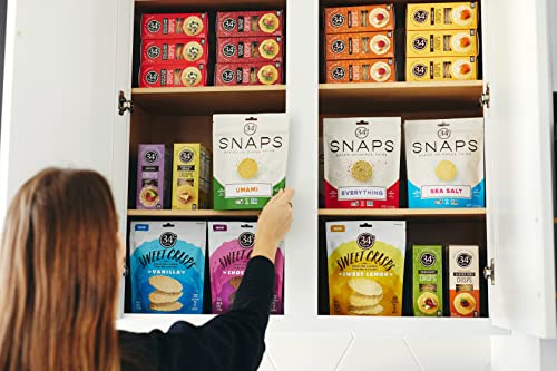 34 Degrees Crisps | Original Crisps | Thin, Light & Crunchy Crisps, 6 Pack (4.5oz each) - image 5