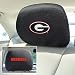 FANMATS  12566  NCAA University of Georgia Bulldogs Polyester Head Rest Cover