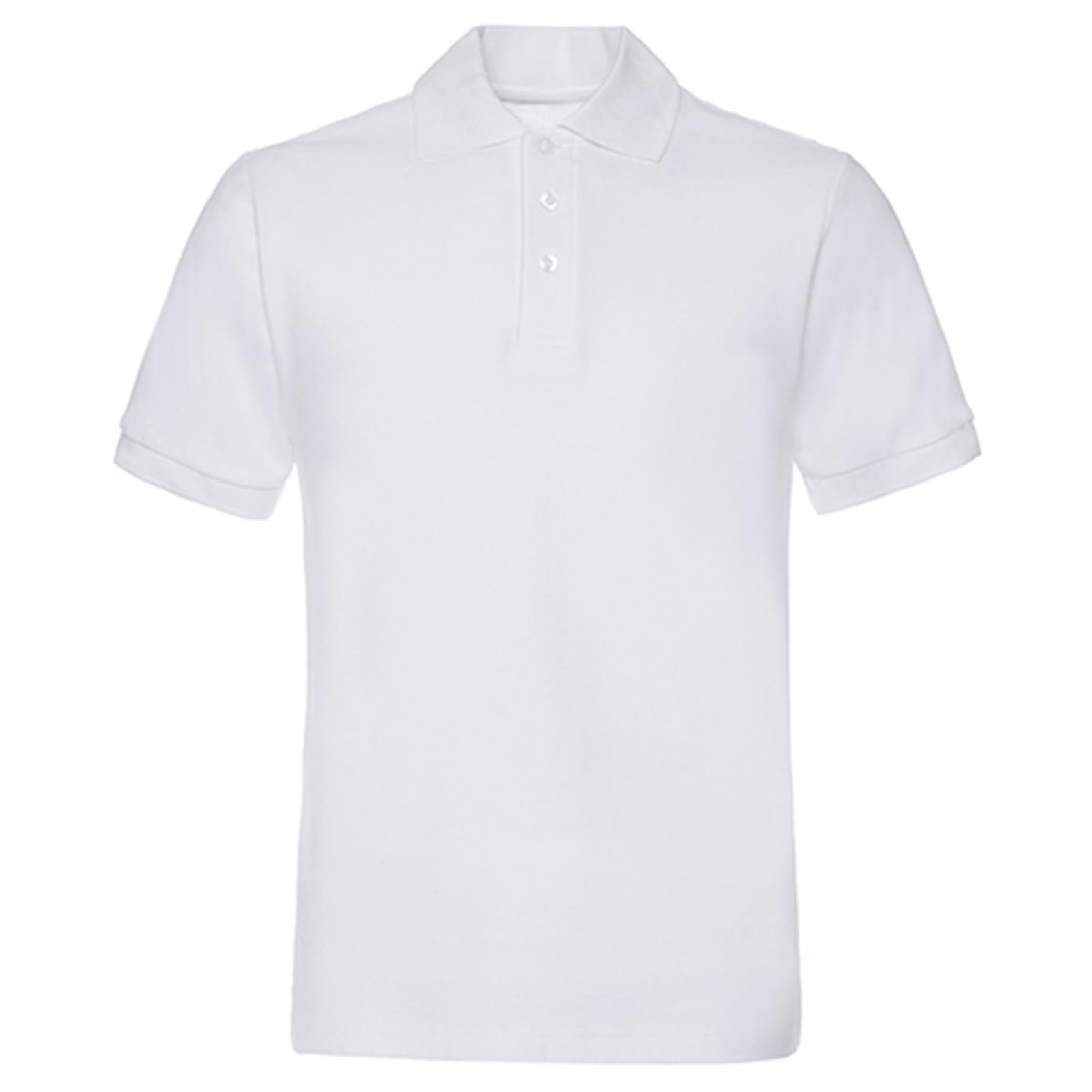 NeedBo Men's Classic Fit Short Sleeve Casual Solid Cotton Pique Polo Shirt