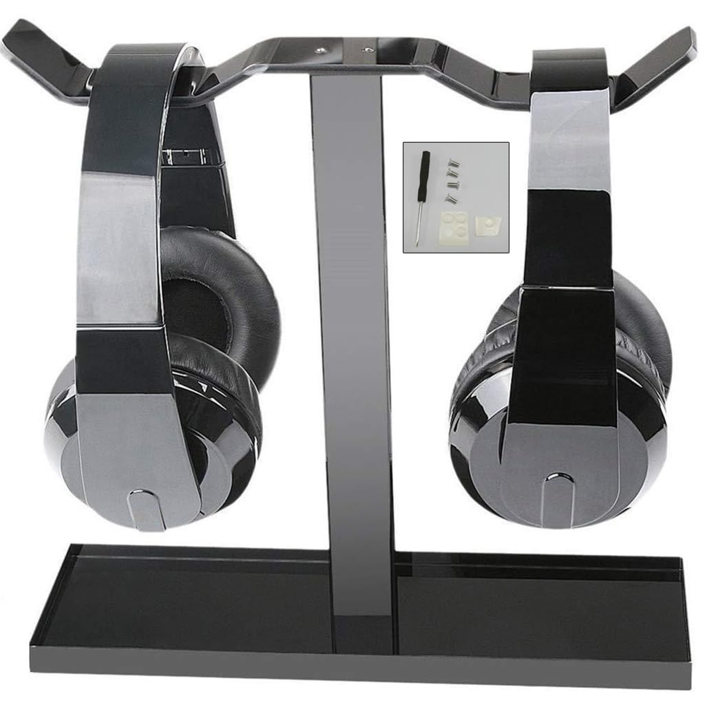 Nucelit Protective Headphone Stand Holder New Supporting Headrest Gaming for Head Headphone Stand Stable Hanger