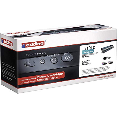 Cartouche toner Edding 1012 noir l'excellence de l'impression Brother TN-230BK