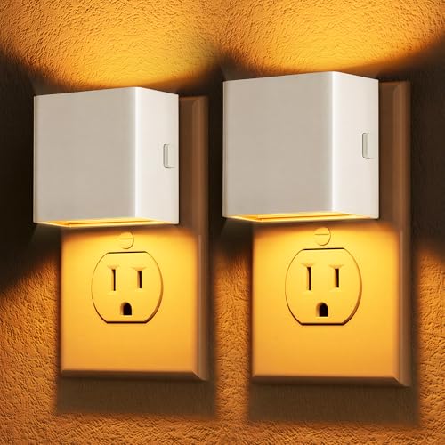 Image of DORESshop LED Night Lights Plug into Wall [2 Pack],Plug in Nightlight