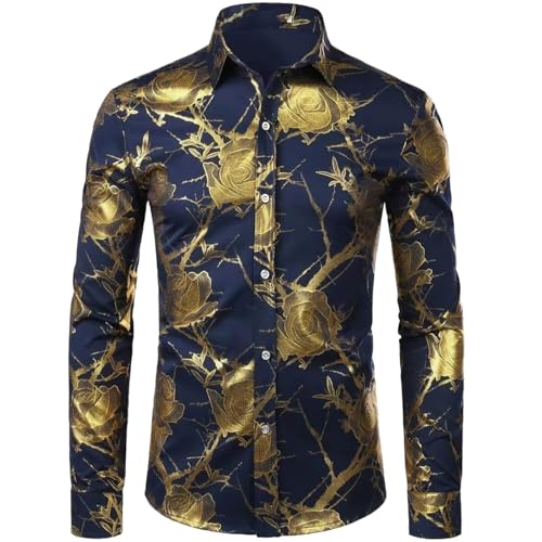 Chemise homme fleurs manches longues pour affirmer son style sans sacrifier le confort