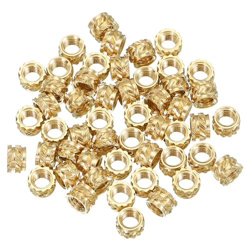 GerRiT M4�X���b�h�C���T�[�g M4x4x6mm�A50�� �u ���X�q�[�g�Z�b�g�C���T �����p�X���b�h ���g���b�N�i�b�g ���ߍ��݃i �v���X�`�b�N�����3D�v�����g���i�p�A��