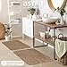 Astra Schmutzfangmatte innen waschbar 40x60 cm – Sauberlaufmatte beige 100% Baumwolle Türmatte - Entra SAUGSTARK - rutschfeste Fußmatte pflegeleicht