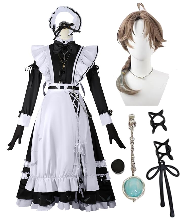 Amazon.co.jp: [NAMIKOE] 叶 メイド服 コスプレ 衣装 かなえ
