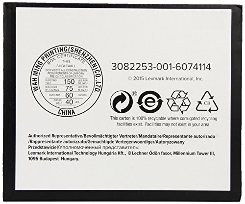 Cartouche toner Lexmark 74C2HY0 jaune consommable laser de 12000 pages - 4