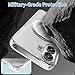 ACESTAR 360° Magnetic Stand Case Compatible with iPhone 17, Rotatable Flexible Ring Holder Phone Cover for Men Women | Compatible with MagSafe | Shockproof & Anti-Scratch | Anti-Yellowing Clear