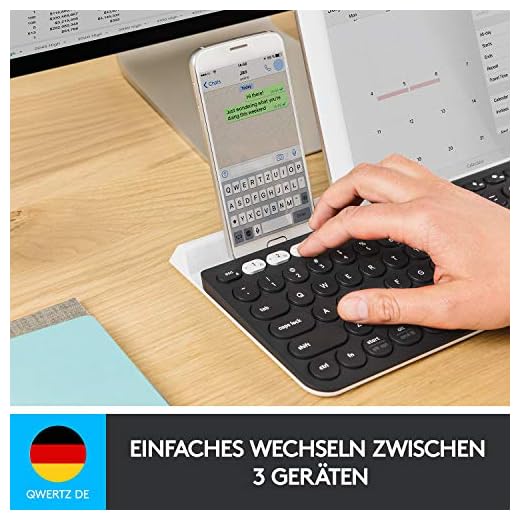 Logitech K780 Kabellose Multi-Device Tastatur