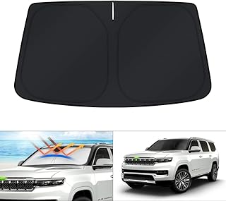 KUST Windshield Sun Shade for Jeep Grand Wagoneer 2022-2024 2025 2026