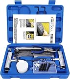 BETOOLL 67pcs Tire Repair Kits,Tire Plug Repair Tools for Car, Motorcycle, Jeep, RV, ATV,SUV, Truck,