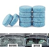 Kindax Car Windshield Washer Tablets 40Pcs Car Glass Wiper Fluid Concentrated Clean Tablets 1 Pack M