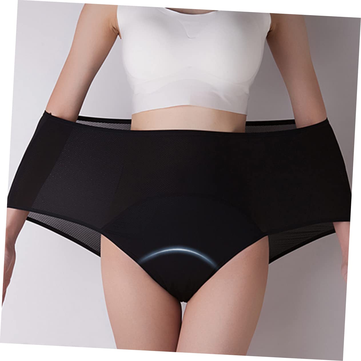 GALPADA 8 Piezas Pantalones Sanitarios Bragas Ropa Interior De Época Calzones Menstruales Calzoncillos Sanitarios Calzoncillos a Prueba De Fugas Perder Absorber Agua Tía Nylon