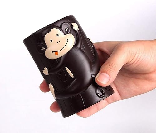 Miniatura 6 de Dispensador de loción de 6 piezas de accesorios de baño, conjunto de baño estilo playa 3DBeach, colección de juego de baño de resina con dispensador