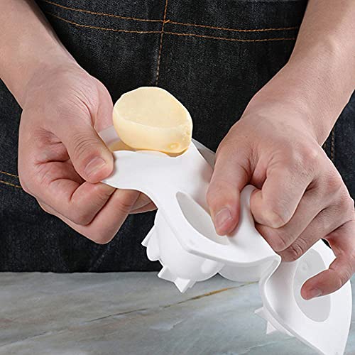 2Pcs Stampo in Silicone di Coniglio, Stampo per