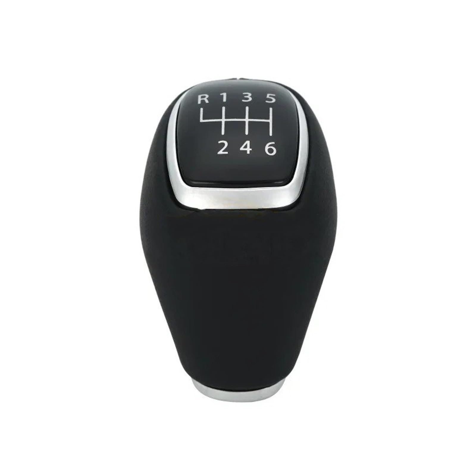 Mkgkacvcpt 6 Speed Matt Manual Shifter Knob For Hyundai For Tucson Tl For I30 For I20 Getz For Venue 43711-F2300try Leather 6-Speed Gear Shift Knob(6 Speed Matt)