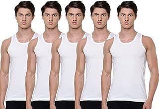 ramraj cotton solid vest for men sleeveless pack of 5-picture-38