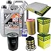 Produktbild QR-PARTS 69347269 Filter Set Inspektionspaket 10 Liter Motoröl Top Tec 4200 5W-30 MANN-FILTER Innenraumfilter Kraftstofffilter Luftfilter Ölfilter