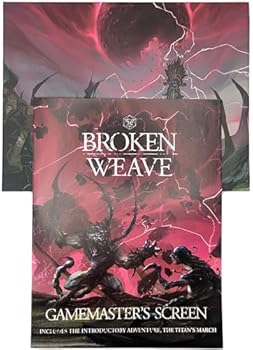 Broken Weave Gamesmaster Screen