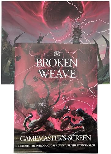 Broken Weave Gamesmaster Screen 1787890007 Book Cover