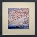 King Silk Art 100% Handmade Embroidery Mixed Group Feng Shui Japanese Cherry Blossoms Over Mount Fuji Large Framed Landscape Painting Birthday Party Gift Oriental Asian Wall Art D¨¦cor Artwork Tapestry Hanging Picture Gallery 37110WFG