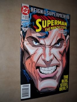 Comic Superman Man of Steel #25 Book