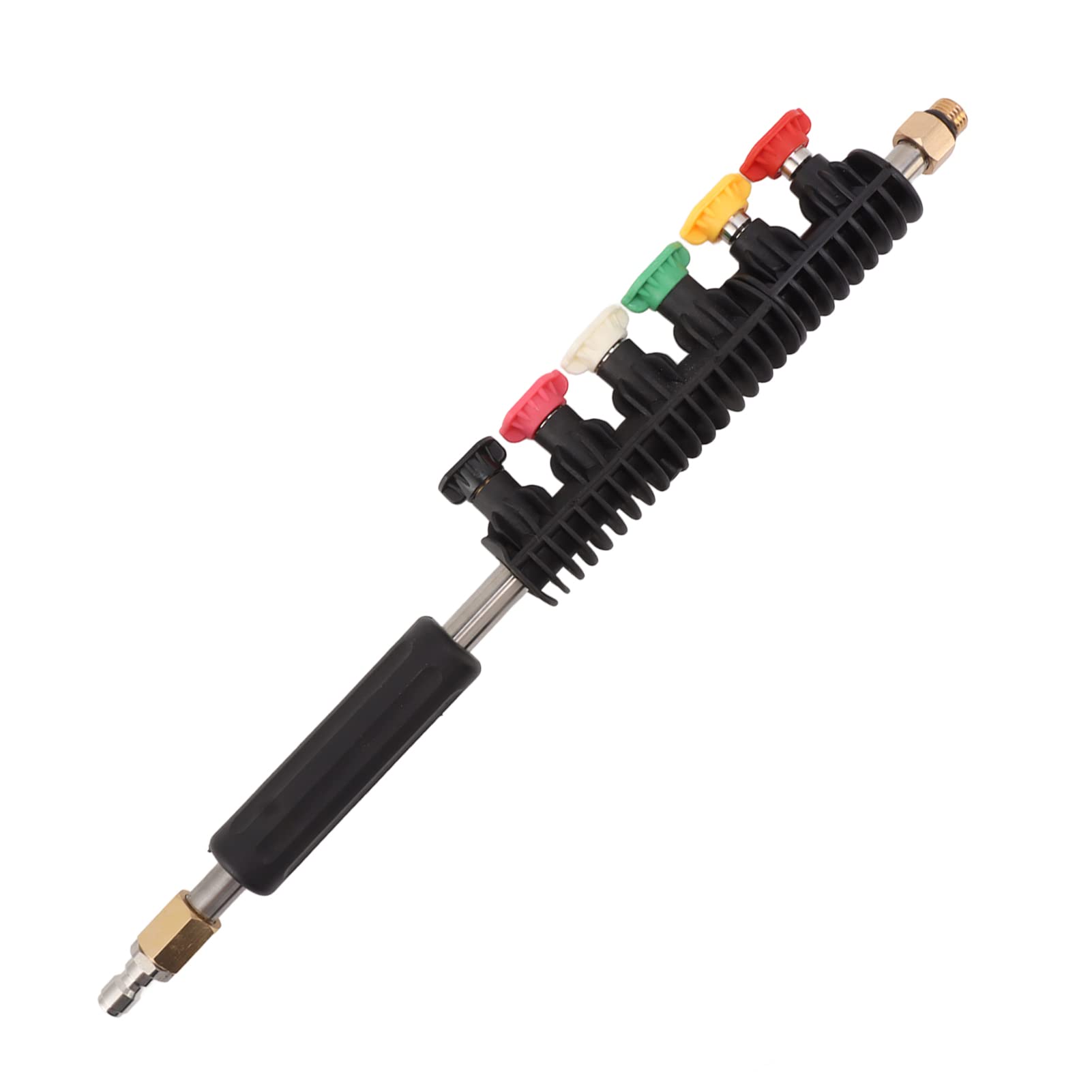 Varillas De Acero Inoxidable, Accesorios De Limpieza, Kit De Limpieza A Presión, Varilla De Extensión Para Lavadora A Presión, 5 Varillas Rectas, 3 Varillas Curvas, Lanza Para Lavadora Eléctrica