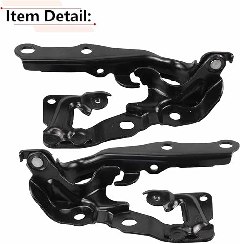 Miniatura 5 de RLB-HILON Bisagra de capó compatible con Toyota Camry 2007 2008 2009 2010 2011 Año, para soporte delantero del capó del lado del conductor y del