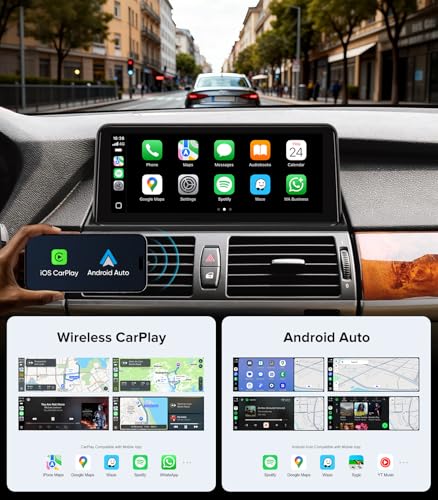 AINAVITO 10.25" Linux CarPlay Radio for BMW X5 E70/ X6 E71 (2011-2013) - image 5
