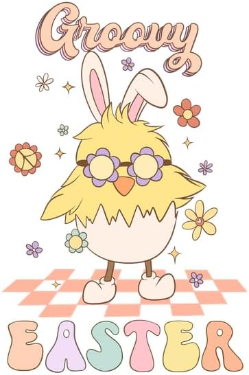 CafePress Groovy Easter Chick Mugs 20 oz Ceramic Coffee Mega Mug