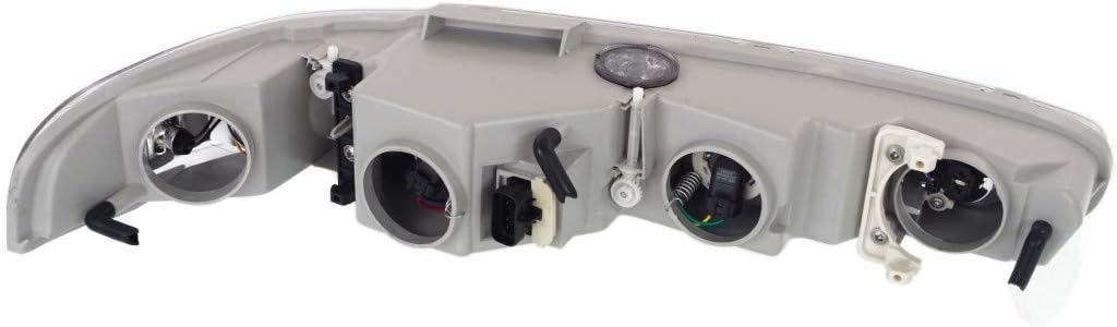 CarLights360 For 1998-2002 Oldsmobile Intrigue Headlight Driver Side DOT Certified Bulbs Included GM2502199 | 19244693