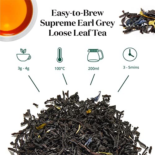 Luxury Supreme - Tè sfuso Earl Grey Foglia