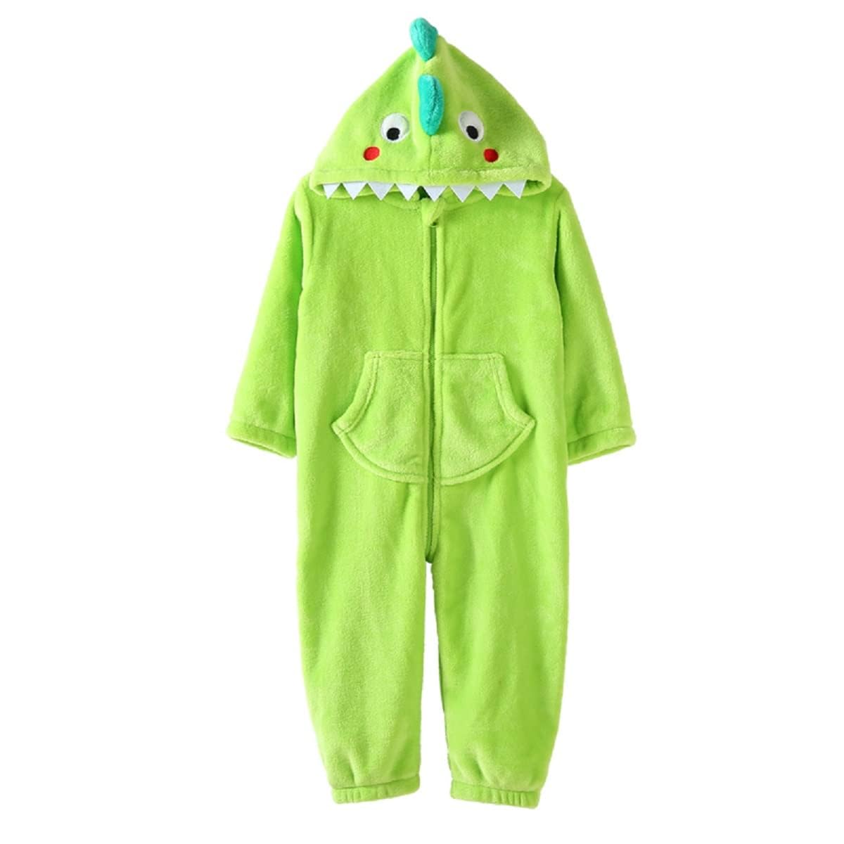 LOLANTA Disfraz Tiburón Niño, Buzo de Peluche con Capucha, Disfraces de Carnaval, 2-7 años