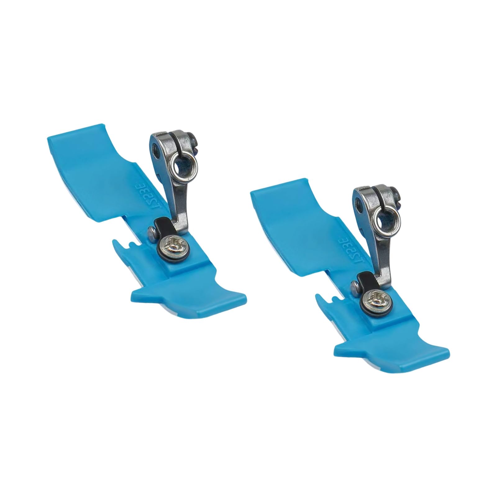 2Pcs Heavy Duty Overlock Machine Presser Foot for Fabric Stitching Garment Projects Efficient Overlocker