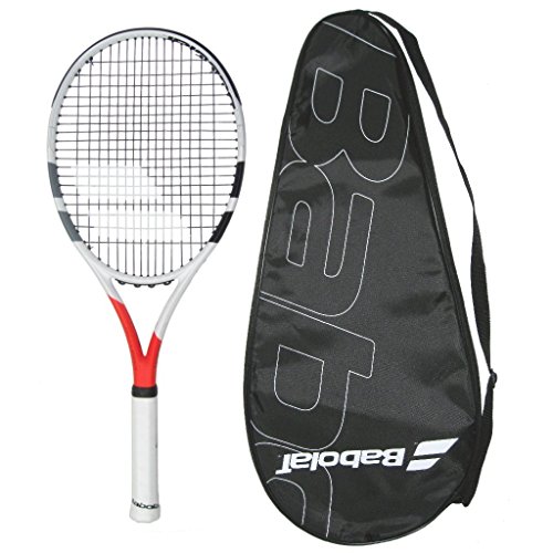 Babolat 2019 Boost Strike Tennis Racquet - Strung with Cover