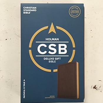 Unknown Binding CSB Deluxe Gift Bible, Brown LeatherTouch Book