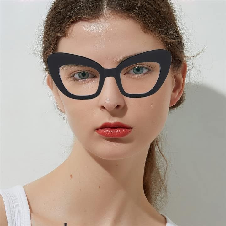 Image of 3 pack Blue Light Blocker Reading Glasses Cat eye Frame Readers Eyeglasses for Women