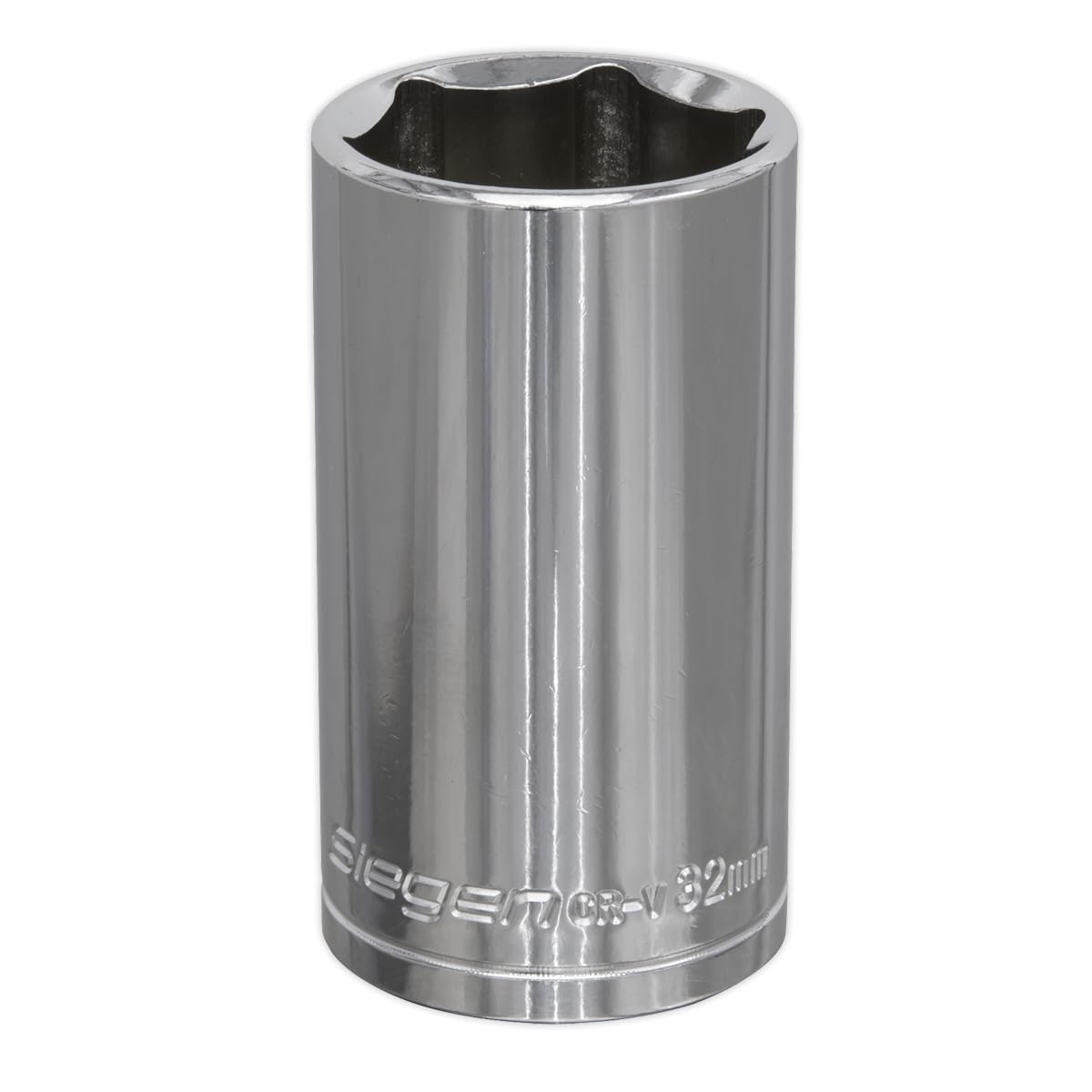 Sealey S0683 WallDrive Socket, 1/2" Square Drive, 32mm Deep
